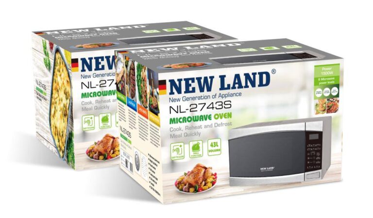 مایکروویو ۴۳ لیتر گریل دار نیولند مدل NL-2743S