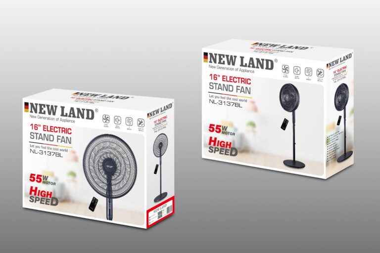 پنکه ایستاده نیولند مدل NL-3137BL