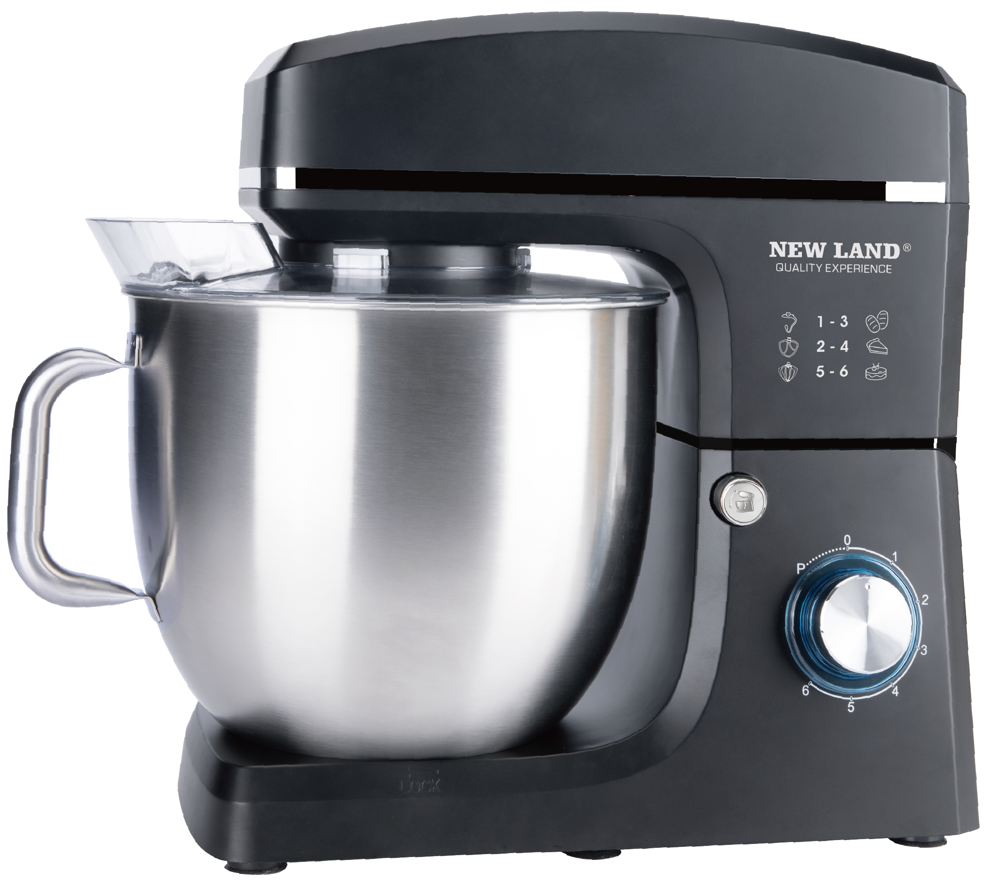 همزن کاسه‌دار نیولند مدل NL-2780BL