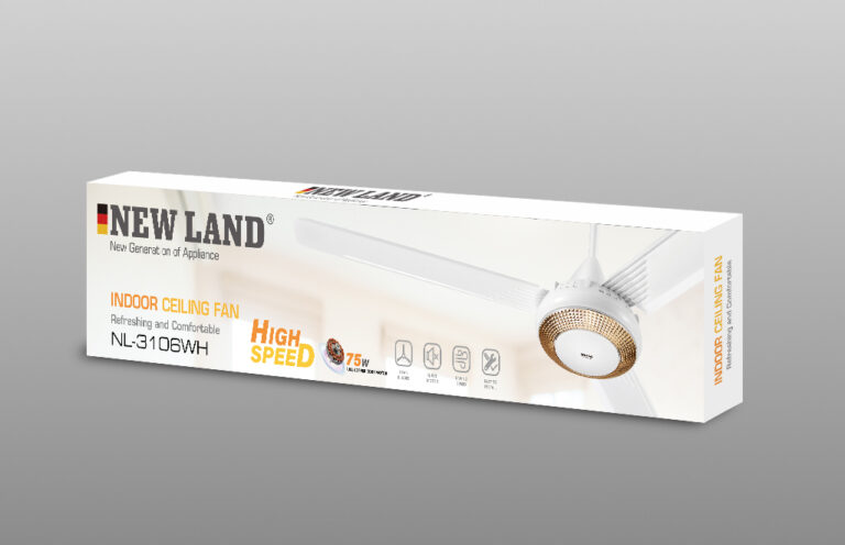 پنکه سقفی نیولند مدل NL-3106WH