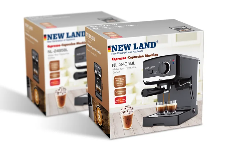 Newland Espresso & Cappuccino Machine NL-2495BL