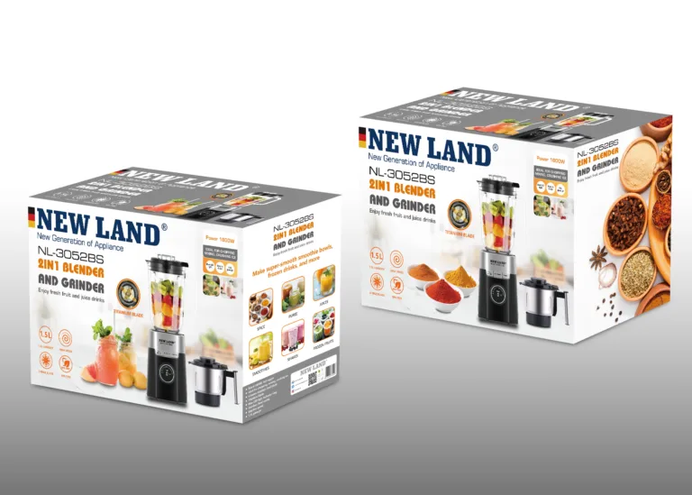 مخلوط کن و آسیاب نیولند مدل NL-3052BS