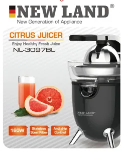 Newland Citrus Juicer NL-3097BL
