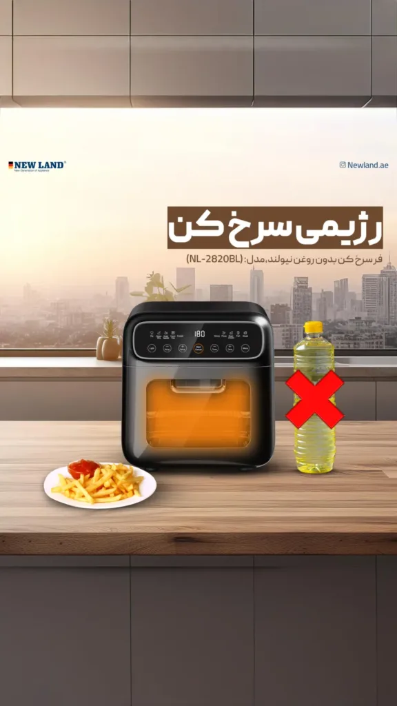 سرخکن بدون روغن نیولند